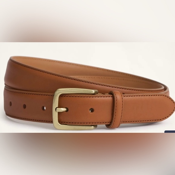 Other - Brooks Brothers size 34 Men's Tan Leather Belt